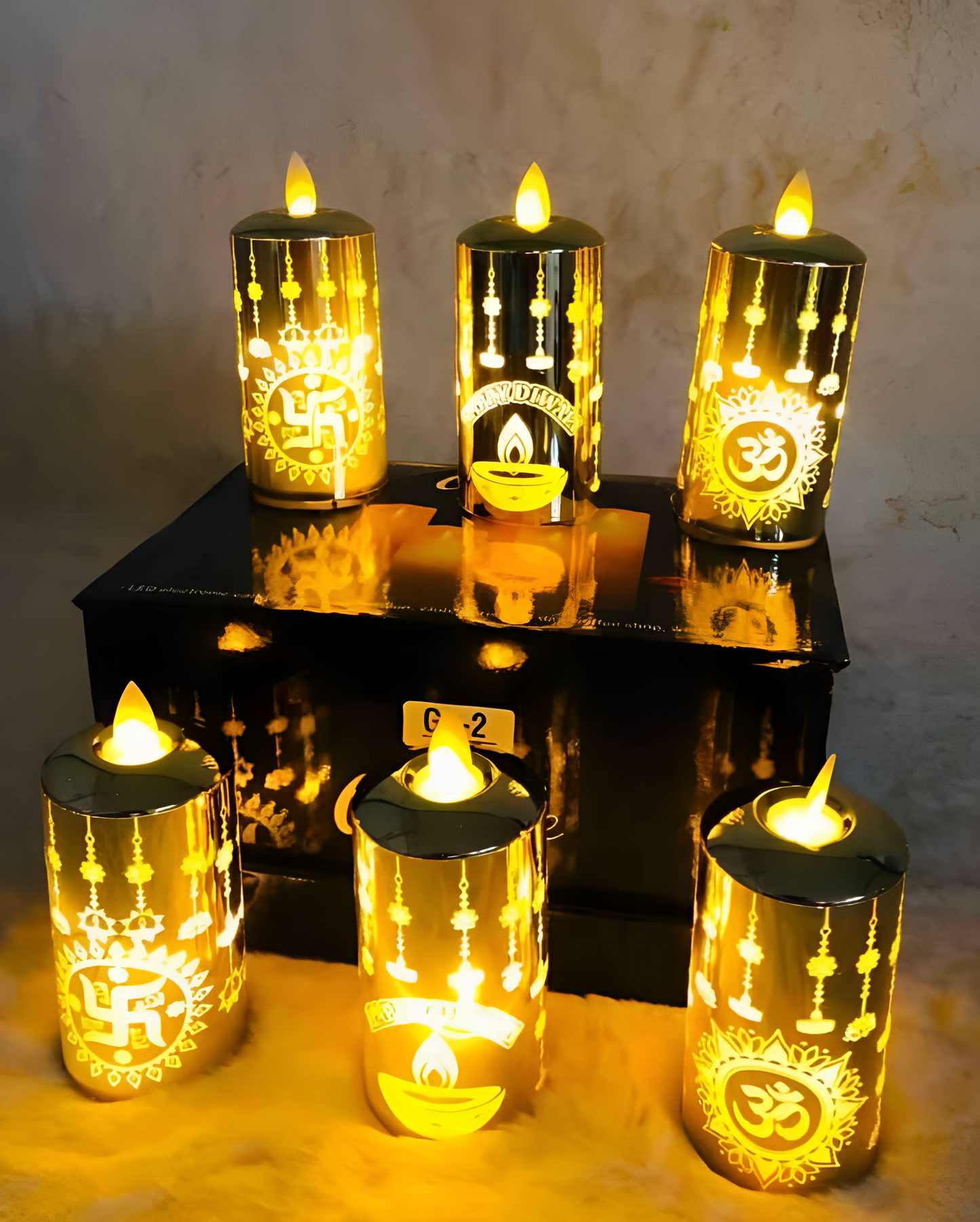 Realistic Moving Flame LED Light